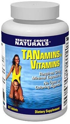 Tanamins Vitamins fake tanning pills