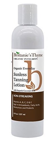 self tanner thyme organic legs brittanie tanners